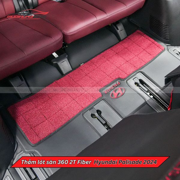 Thảm Lót Sàn Ô Tô 360 2T Fiber Hyundai Palisade 2024