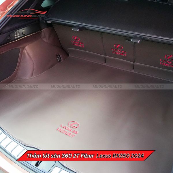 Thảm Lót Sàn Ô Tô 360 2T Fiber Lexus RX350 2024