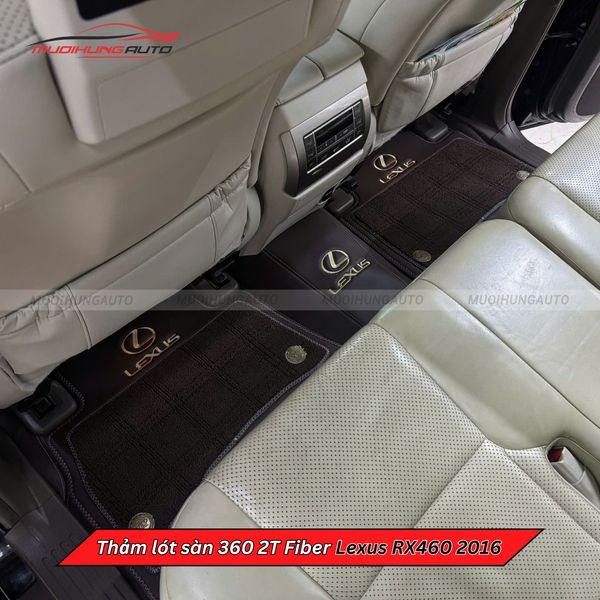 Thảm Lót Sàn Ô Tô 360 2T Fiber Lexus RX460 2016