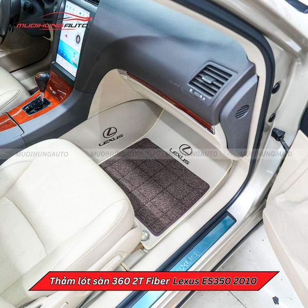 Thảm Lót Sàn Ô Tô 360 2T Fiber Lexus ES350 2010