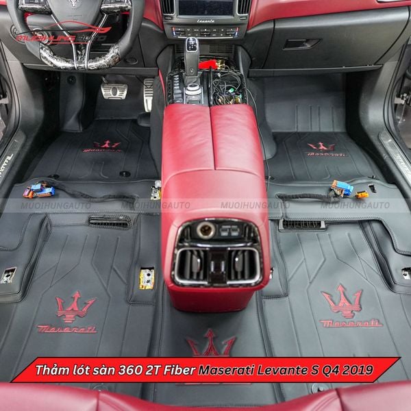 Thảm Lót Sàn Ô Tô 360 2T Fiber Maserati Levante S Q4 2019