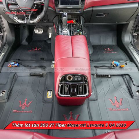 Thảm lót sàn ô tô 360 2T Fiber Maserati Levante S Q4 2019
