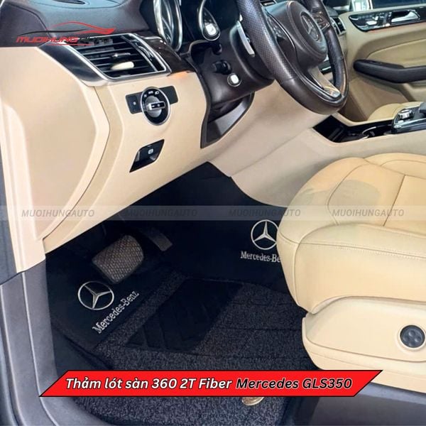 Thảm Lót Sàn Ô Tô 360 2T Fiber Mercedes GLS350
