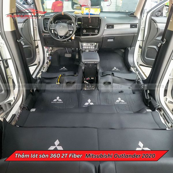 Thảm Lót Sàn Ô Tô 360 2T Fiber Mitsubishi Outlander 2020
