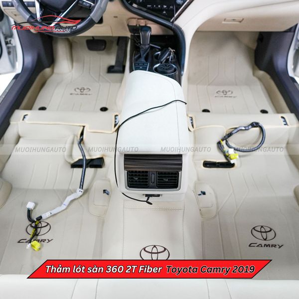 Thảm Lót Sàn Ô Tô 360 2T Fiber Toyota Camry 2019