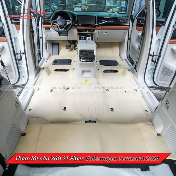 Thảm Lót Sàn Ô Tô 360 2T Fiber Volkswagen Teramont 2024