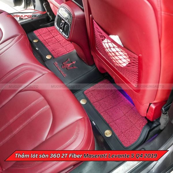 Thảm Lót Sàn Ô Tô 360 2T Fiber Maserati Levante S Q4 2019