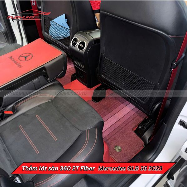 Thảm Lót Sàn Ô Tô 360 2T Fiber Mercedes GLB 35 2023