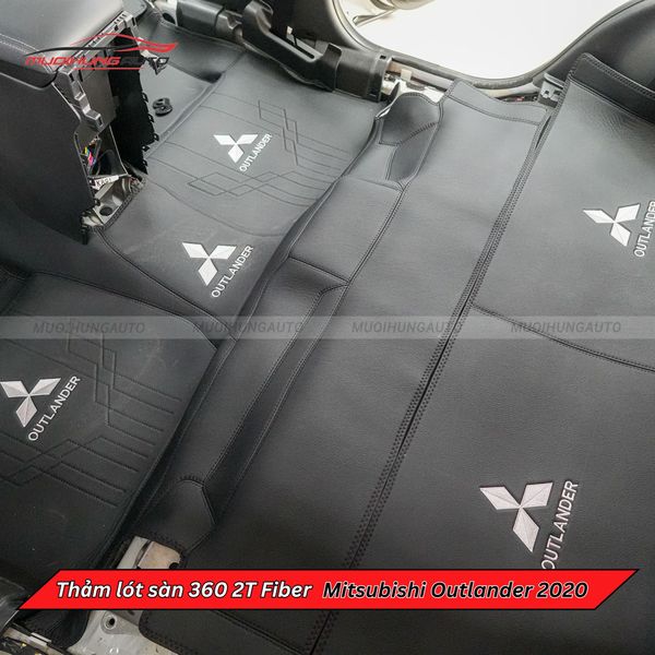 Thảm Lót Sàn Ô Tô 360 2T Fiber Mitsubishi Outlander 2020
