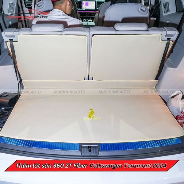 Thảm Lót Sàn Ô Tô 360 2T Fiber Volkswagen Teramont 2024