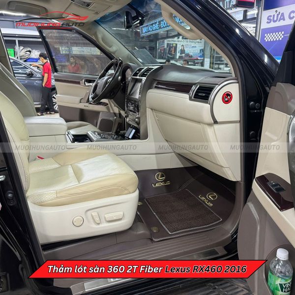 Thảm Lót Sàn Ô Tô 360 2T Fiber Lexus RX460 2016