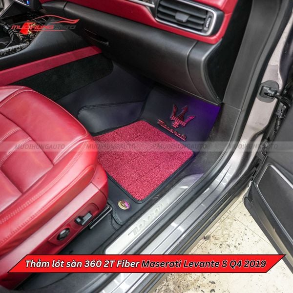 Thảm Lót Sàn Ô Tô 360 2T Fiber Maserati Levante S Q4 2019