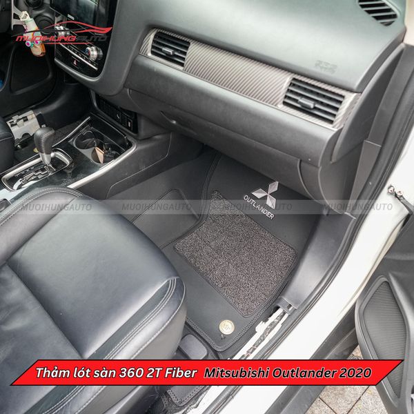 Thảm Lót Sàn Ô Tô 360 2T Fiber Mitsubishi Outlander 2020