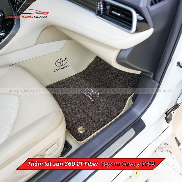 Thảm Lót Sàn Ô Tô 360 2T Fiber Toyota Camry 2019