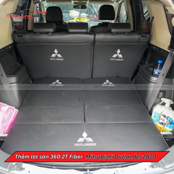 Thảm Lót Sàn Ô Tô 360 2T Fiber Mitsubishi Outlander 2020