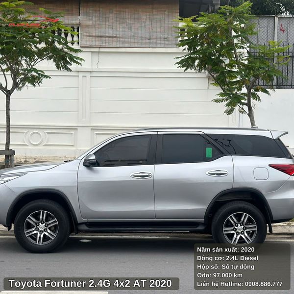 Toyota Fortuner 2.4G 4x2 AT - 2020