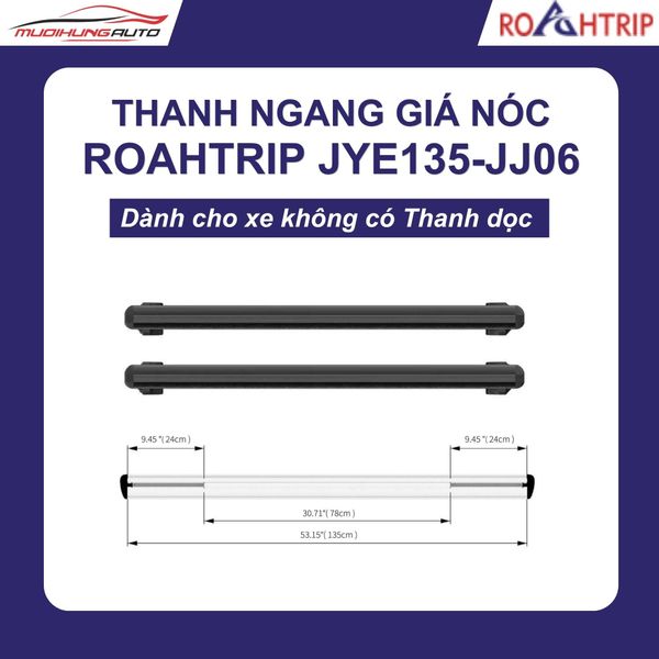 Thanh Ngang Giá Nóc ROAHTRIP JYE135-JJ06