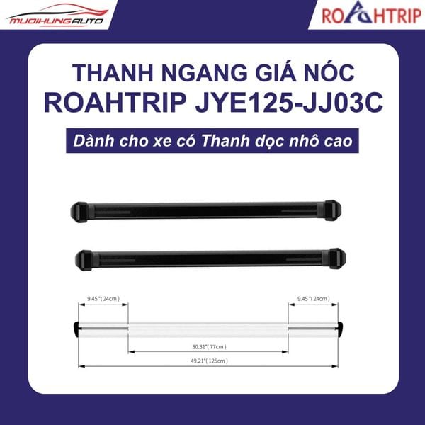 Thanh Ngang Giá Nóc ROAHTRIP JYE125-JJ03C