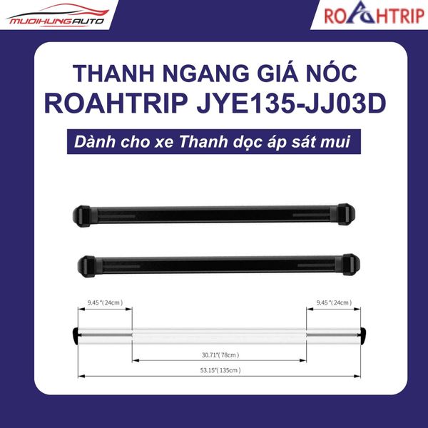 Thanh Ngang Giá Nóc ROAHTRIP JYE135-JJ03D