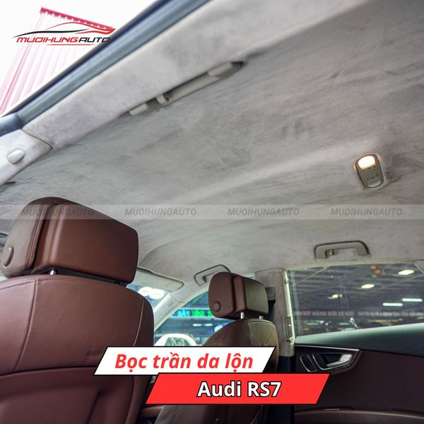 Bọc Trần Da Lộn Ô Tô Audi RS7