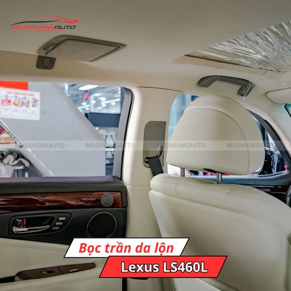 Bọc Trần Da Lộn Ô Tô Lexus LS460L