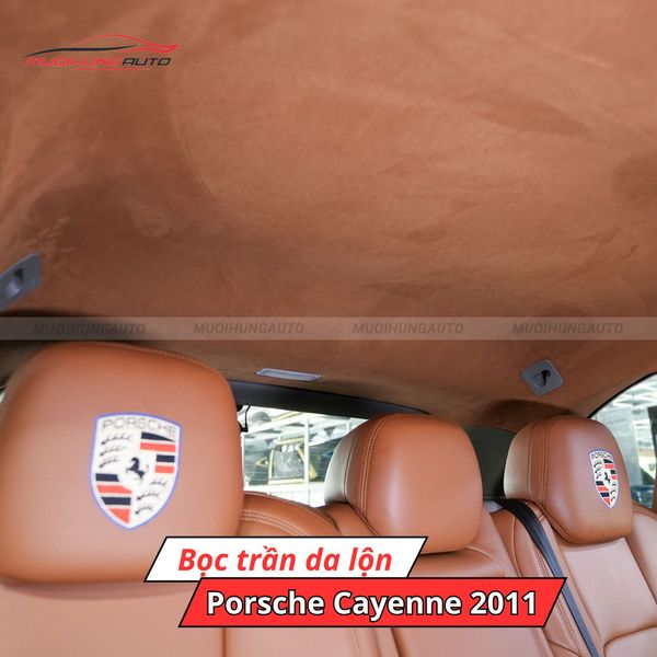 Bọc Trần Da Lộn Ô Tô Porsche Cayenne 2011