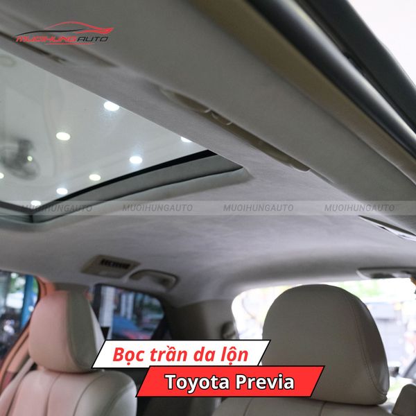 Bọc Trần Da Lộn Ô Tô Toyota Previa