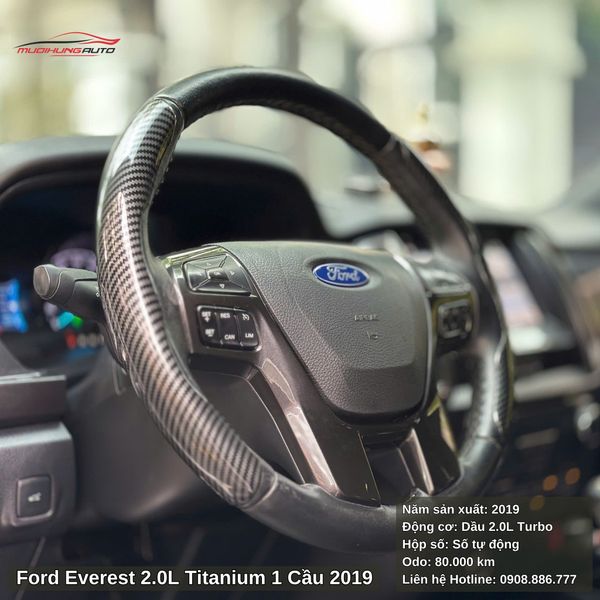 Ford Everest 2.0L Titanium 1 Cầu - 2019
