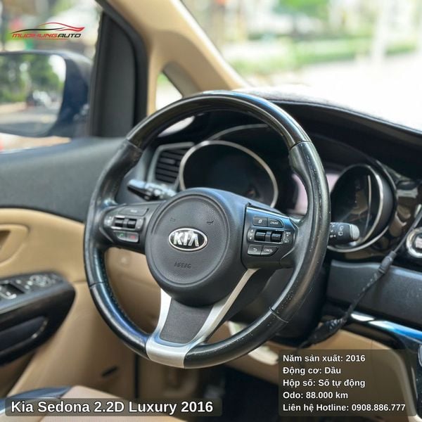 Kia Sedona 2.2D Luxury - 2016