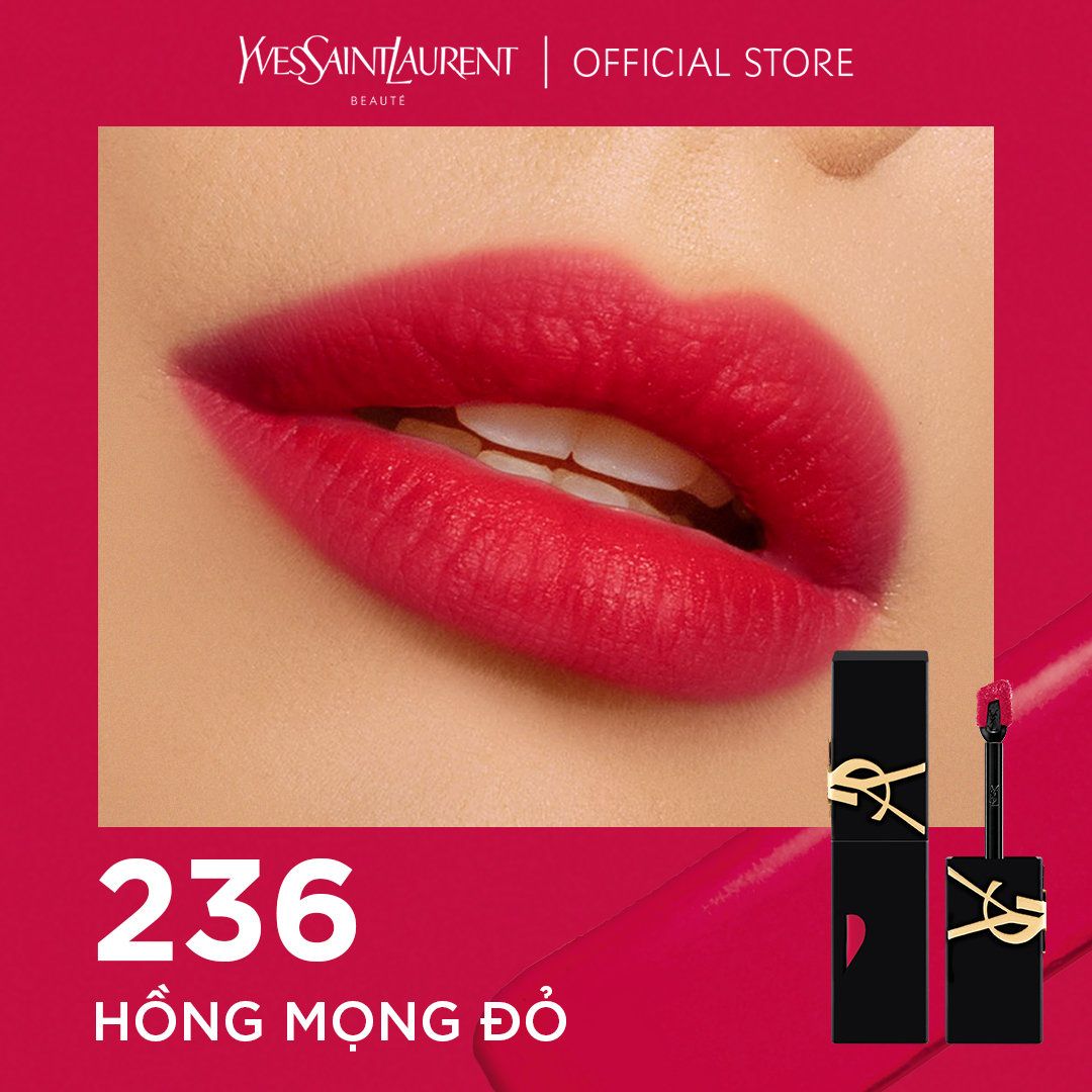  A986_DEAL 11: SON KEM MỊN LÌ CÓ DƯỠNG YSL THE INKS BLUR 