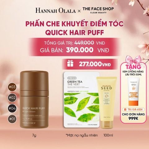  PHẤN CHE KHUYẾT ĐIỂM TÓC QUICK HAIR PUFF 7G - A266 