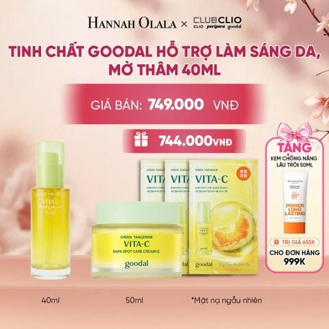  TINH CHẤT GOODAL HỖ TRỢ LÀM SÁNG DA, MỜ THÂM 40ML - A620 