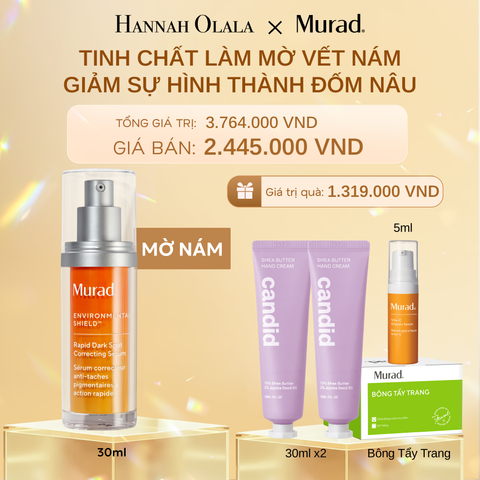  DEAL 1: TINH CHẤT LÀM MỜ VẾT NÁM VÀ GIẢM SỰ HÌNH THÀNH ĐỐM NÂU 30ML 