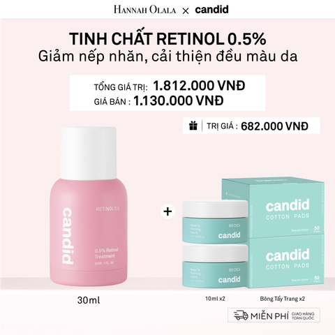  DEAL 1: TINH CHẤT RETINOL 0.5% 30ML 