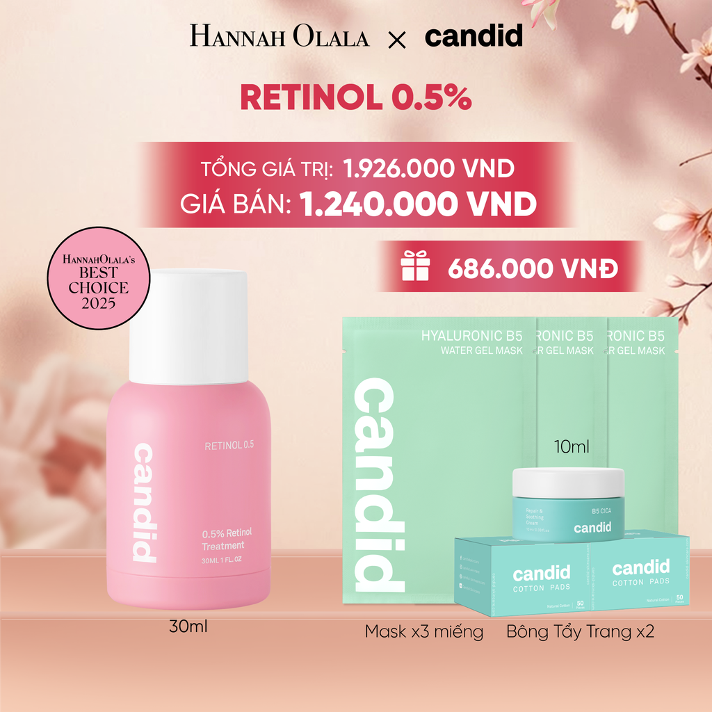  TINH CHẤT RETINOL 0.5% DEAL 1: - A396 