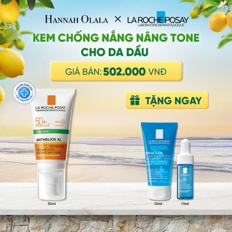  KEM CHỐNG NẮNG BẢO VỆ DA, KIỂM SOÁT DẦU ANTHELIOS XL OIL CONTROL GEL CREAM 50ML DEAL 1: 
