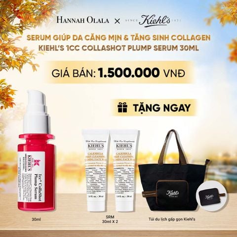  SERUM GIÚP DA CĂNG MỊN & TĂNG SINH COLLAGEN KIEHL’S 1CC COLLASHOT PLUMP SERUM 30ML - E325 
