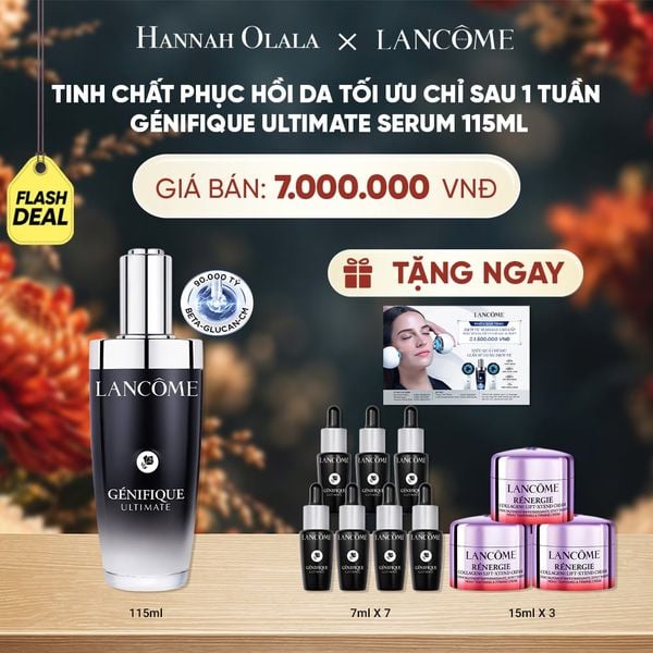 TINH CHẤT PHỤC HỒI DA TỐI ƯU CHỈ SAU 1 TUẦN GÉNIFIQUE ULTIMATE SERUM 115ML - A144 