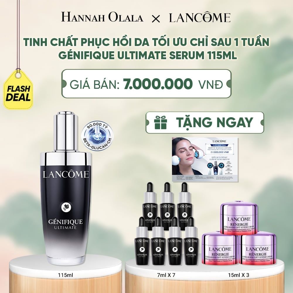 TINH CHẤT PHỤC HỒI DA TỐI ƯU CHỈ SAU 1 TUẦN GÉNIFIQUE ULTIMATE SERUM 115ML - A144 