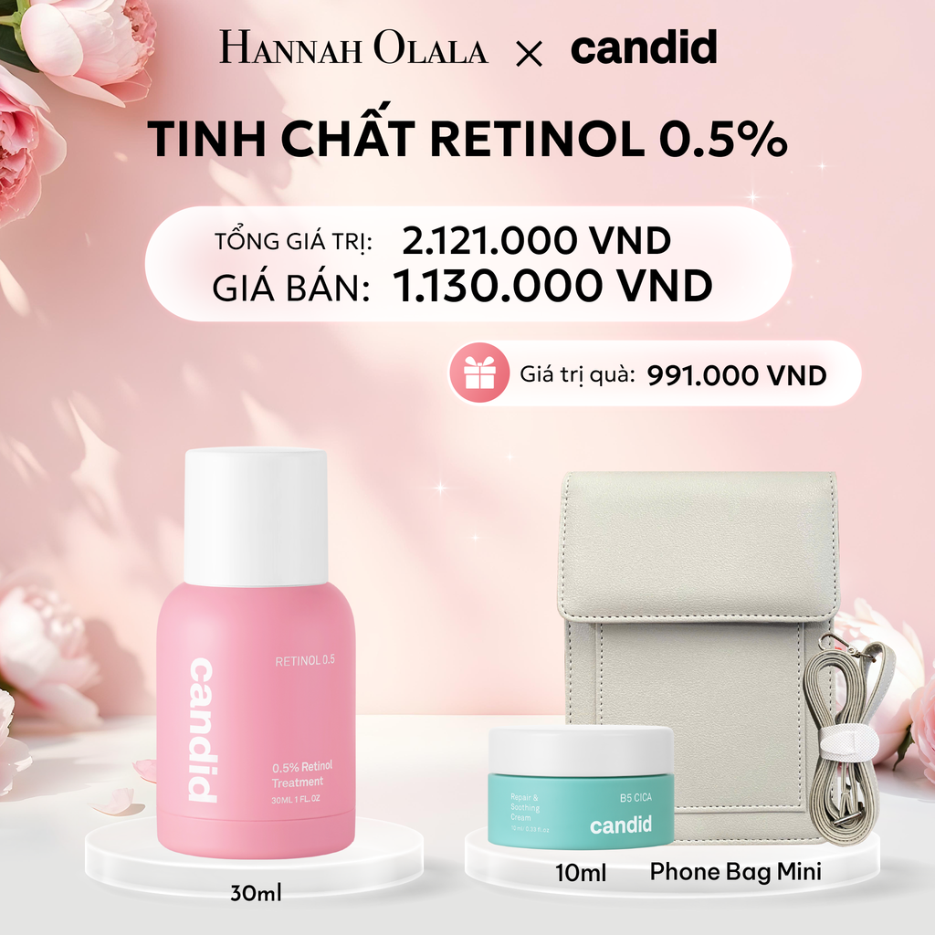  E250: DEAL 1: TINH CHẤT RETINOL 0.5% 30ML 