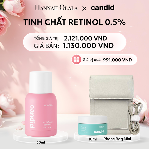  E250: DEAL 1: TINH CHẤT RETINOL 0.5% 30ML 