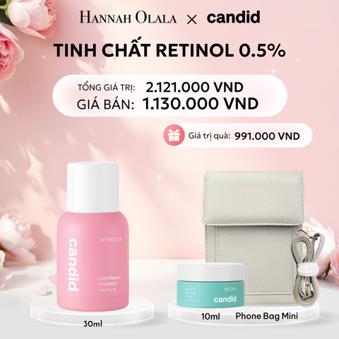  E250: DEAL 1: TINH CHẤT RETINOL 0.5% 30ML 