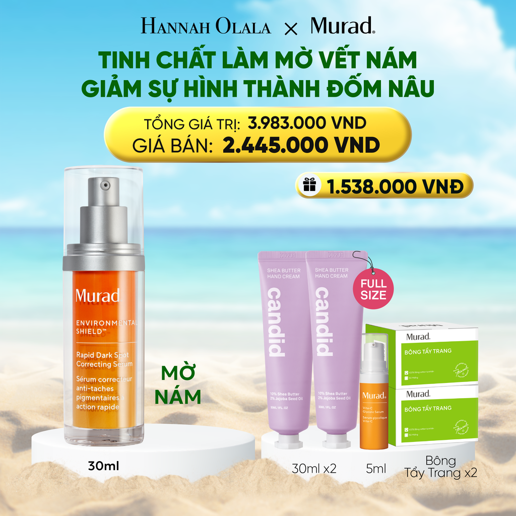  TINH CHẤT LÀM MỜ VẾT NÁM VÀ GIẢM SỰ HÌNH THÀNH ĐỐM NÂU 30ML - DEAL 1 