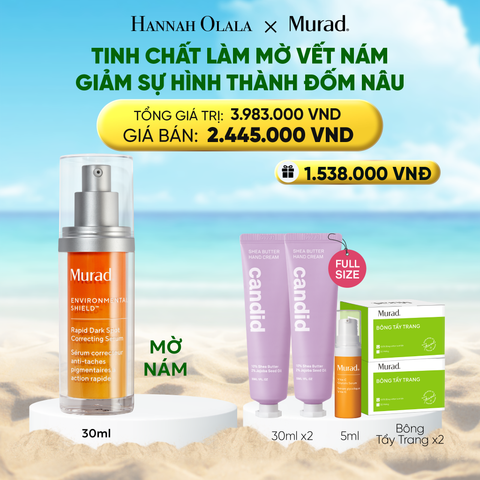  TINH CHẤT LÀM MỜ VẾT NÁM VÀ GIẢM SỰ HÌNH THÀNH ĐỐM NÂU 30ML 