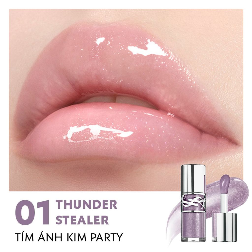  E531: DEAL 14: SON BÓNG THỜI THƯỢNG YSL LOVESHINE PLUMPING LIP OIL GLOSS 