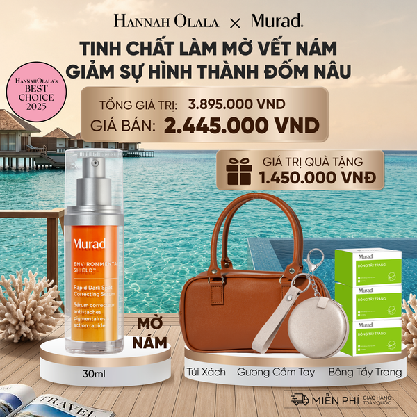  DEAL 1: TINH CHẤT LÀM MỜ VẾT NÁM VÀ GIẢM SỰ HÌNH THÀNH ĐỐM NÂU 30ML 