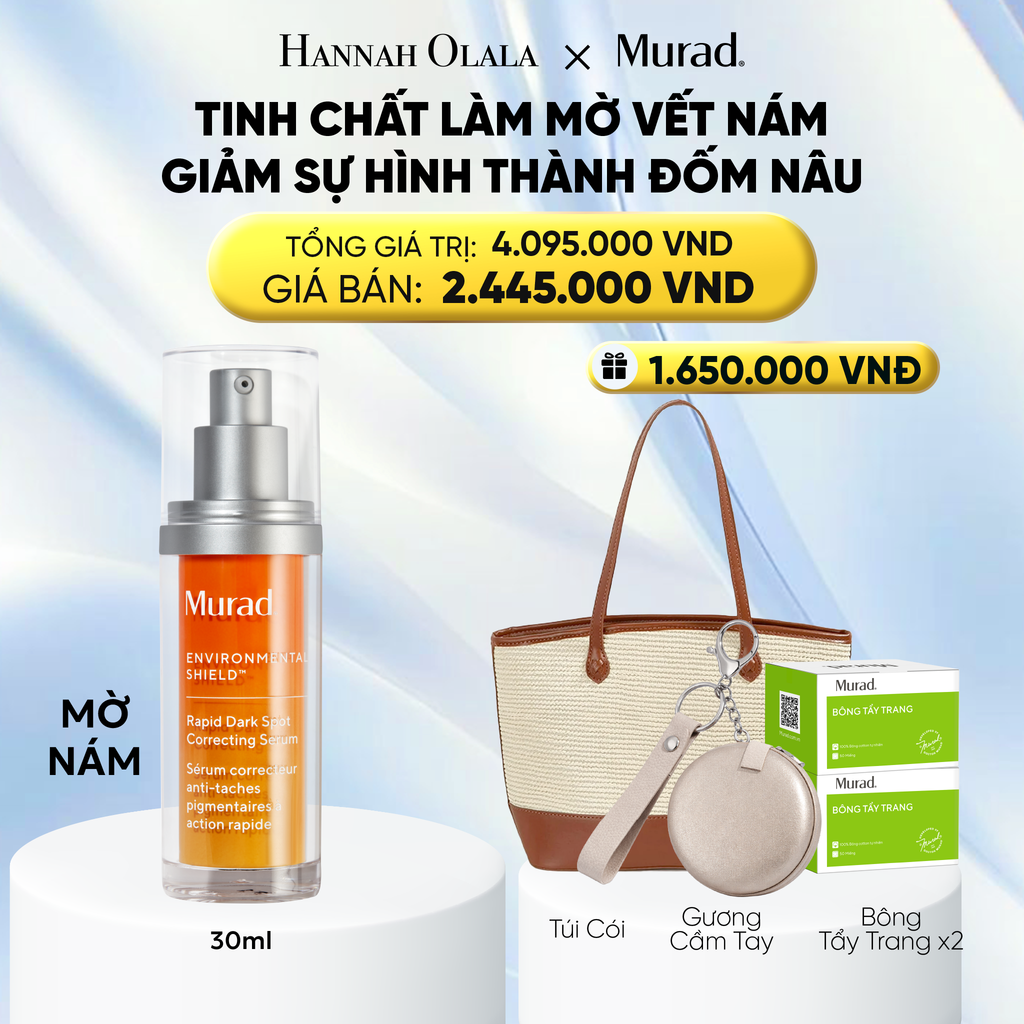  TINH CHẤT LÀM MỜ VẾT NÁM VÀ GIẢM SỰ HÌNH THÀNH ĐỐM NÂU 30ML - DEAL 1: 