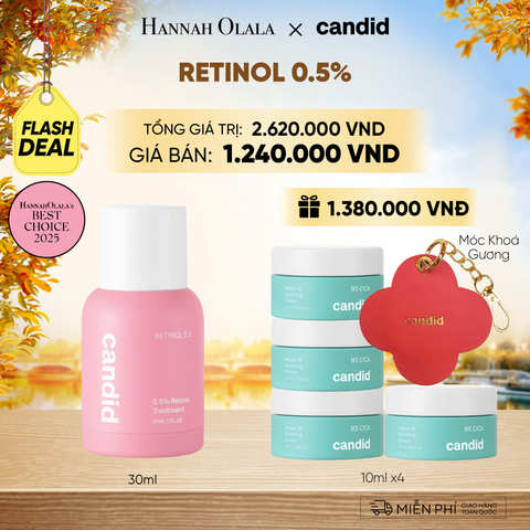  TINH CHẤT RETINOL 0.5% DEAL 1: - E302 