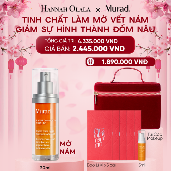  A1018_DEAL 1: TINH CHẤT LÀM MỜ VẾT NÁM VÀ GIẢM SỰ HÌNH THÀNH ĐỐM NÂU 30ML 