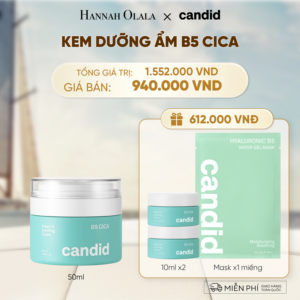  KEM DƯỠNG ẨM B5 CICA 